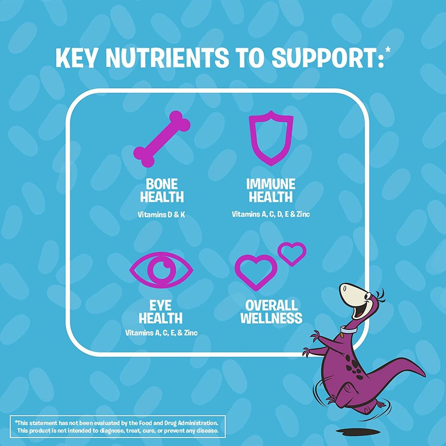 Flintstones SuperBeans, Kids Multivitamin with Immunity Support, with Vitamins A, D, Iodine and Zinc to Support Healthy Growth and Development, Fruit Flavored, Vegetarian, Gelatin Free Chews, 90 Count