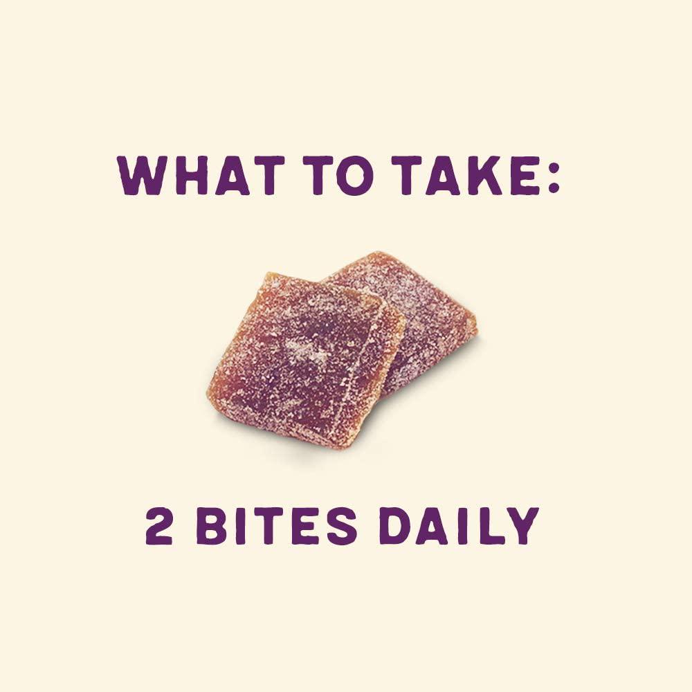 Flintstones Vitamins Flintstones Kids Natural Fruit Bites Multivitamin, Apple, 60 Count