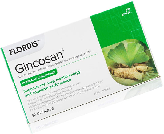 Flordis Gincosan for Mental Energy 60 Capsules