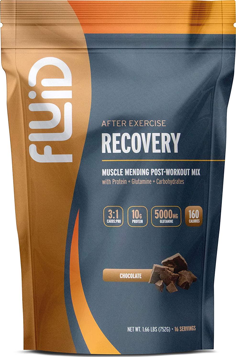 Fluid Recovery // Post-Workout Drink Mix, Whey Isolate Protein, All Natural Ingredients, Gluten-Free, Lactose-Free