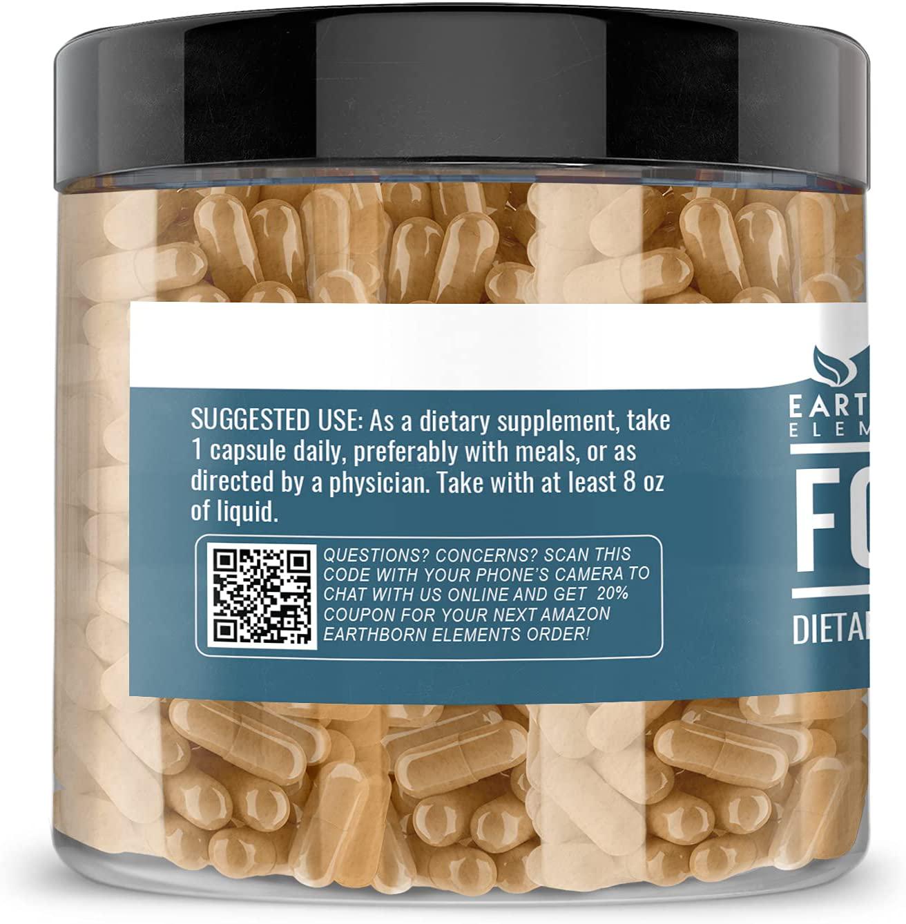 Fo-Ti Capsules, Non-GMO and Gluten-Free, for Healthier Hair, Skin and Nails* (480 mg)