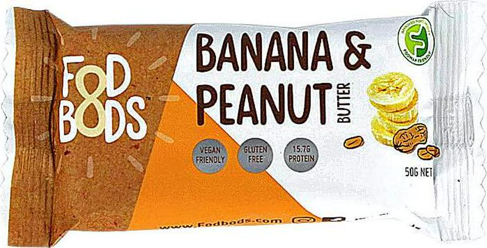 Fodbods Banana Peanut Bars
