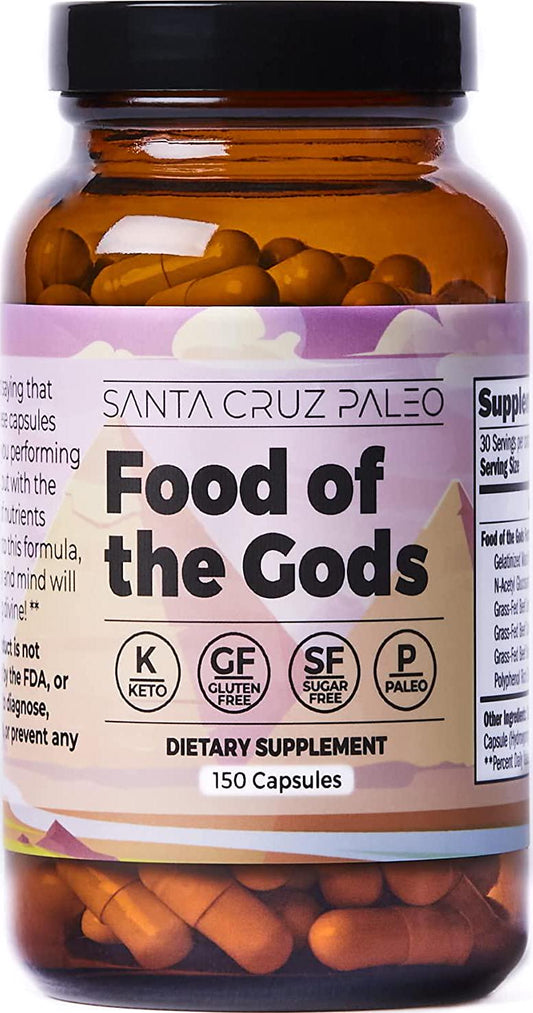 Food of The Gods: Grass Fed Beef Organ and Bone Marrow Supplement by Santa Cruz Paleo