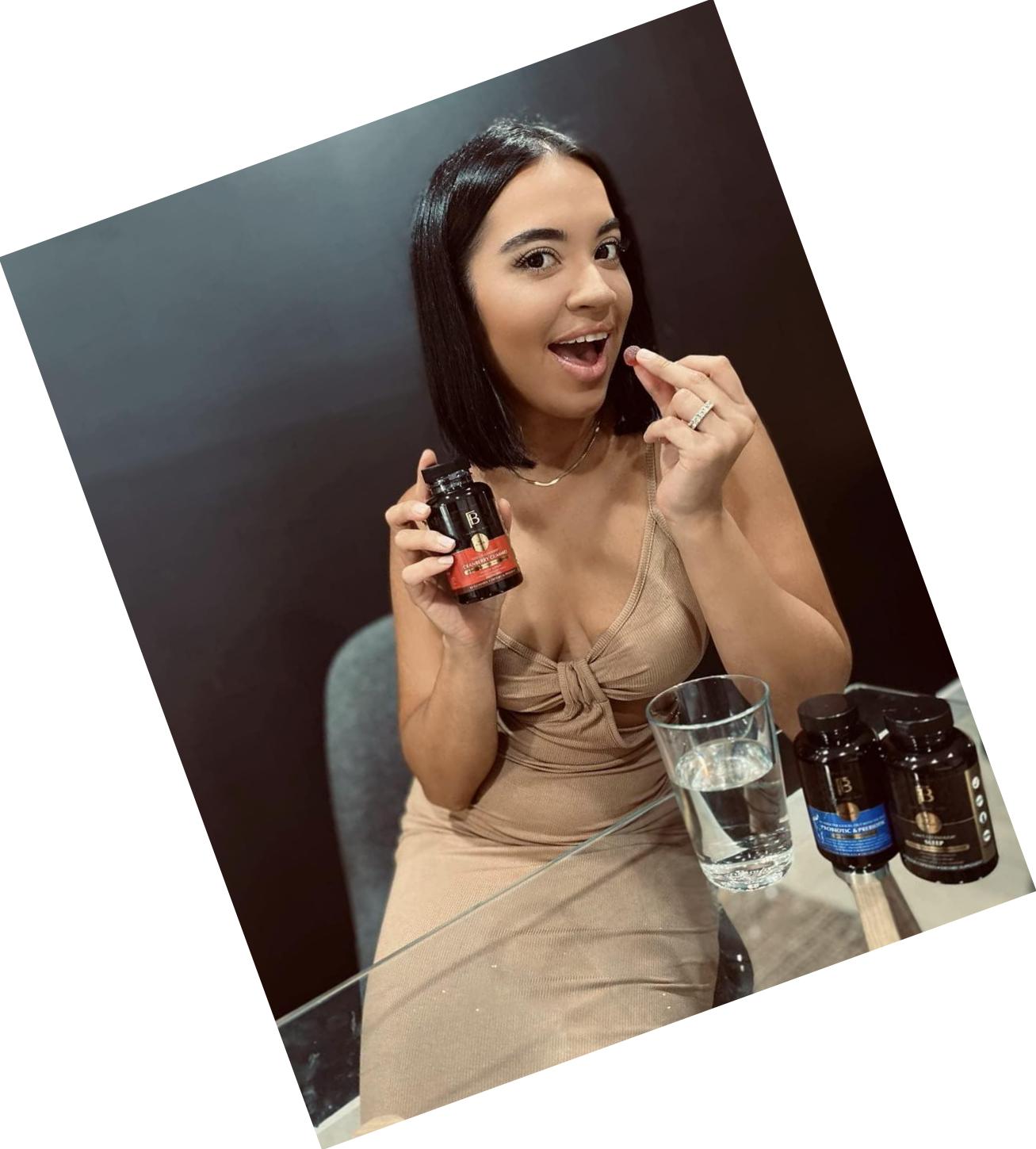 Foolproof Body Kiss UTI Goodbye Cranberry Gummies Extra Strength 1000mg