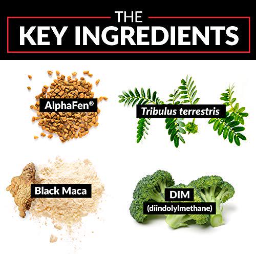 Force Factor Alpha King Testosterone Booster, Increase Passion and Drive, Build Lean Muscle, and Improve Performance - 30 Count