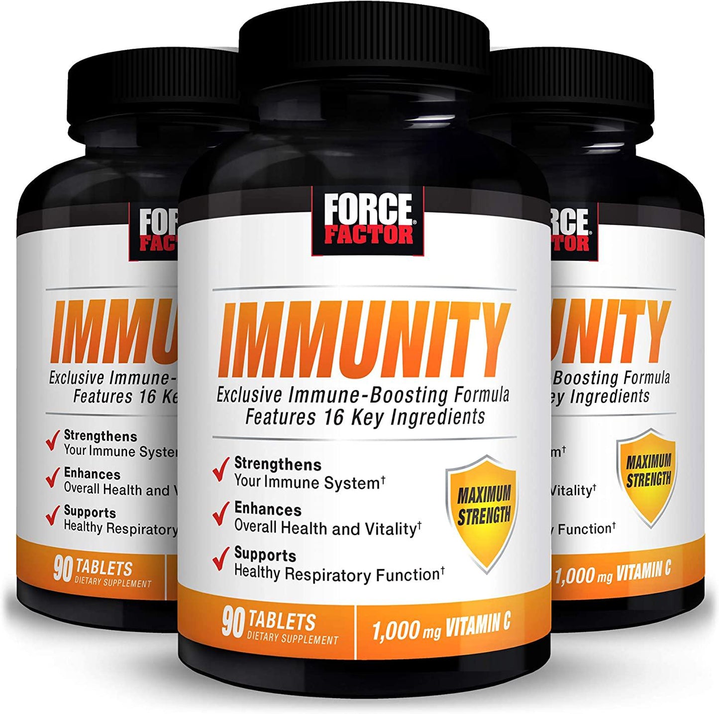 Force Factor Immunity 90ct 3-pack, 270 Count