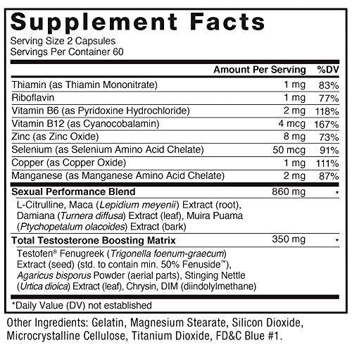 Force Factor Test X180 Alpha 120ct 3-pack, 360 Count