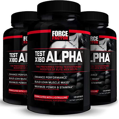Force Factor Test X180 Alpha 120ct 3-pack, 360 Count