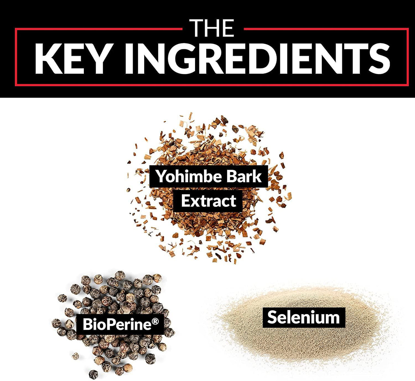 Force Factor Yohimbine Supplement for Men, Yohimbe Bark Extract with Superior Absorption to Enhance Performance, 6mg Yohimbine Bark Pills with Key Natural Ingredients, Works Fast, 30 Capsules