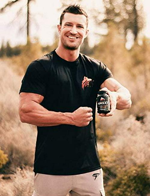 Force X7 Testosterone Booster for Men - 100% Natural - KSM-66 Ashwagandha, Shilajit, Longjack, Maca Root, Ginseng, Boron, Vitamin D, Zinc, Magnesium