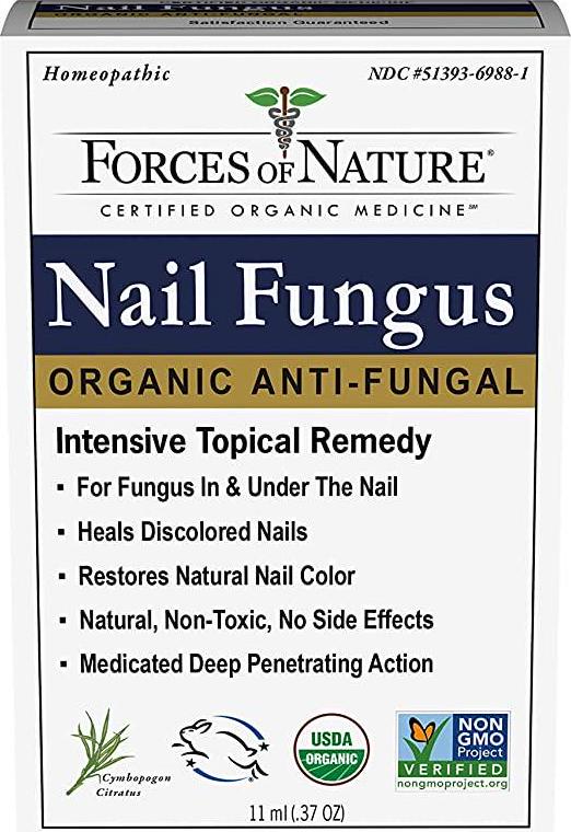 Forces Of Nature, Nail Fungus Control Organic, 0.37 Ounce