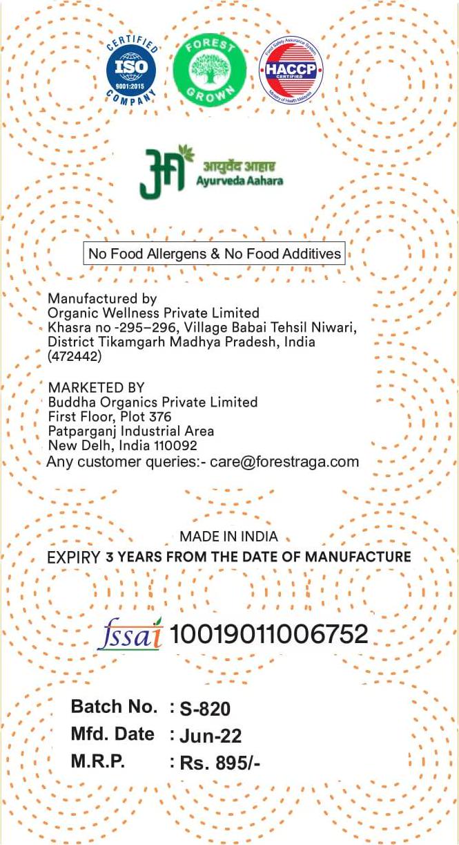 Forest Raga Moringa Capsules | 100% Pure and Forest-Grown Supplement | A Natural Multivitamin | Boosts Immunity and Metabolism | Promotes Healthy Heart and Brain | Manage Diabetes and Cholesterol- 90 Veg Caps