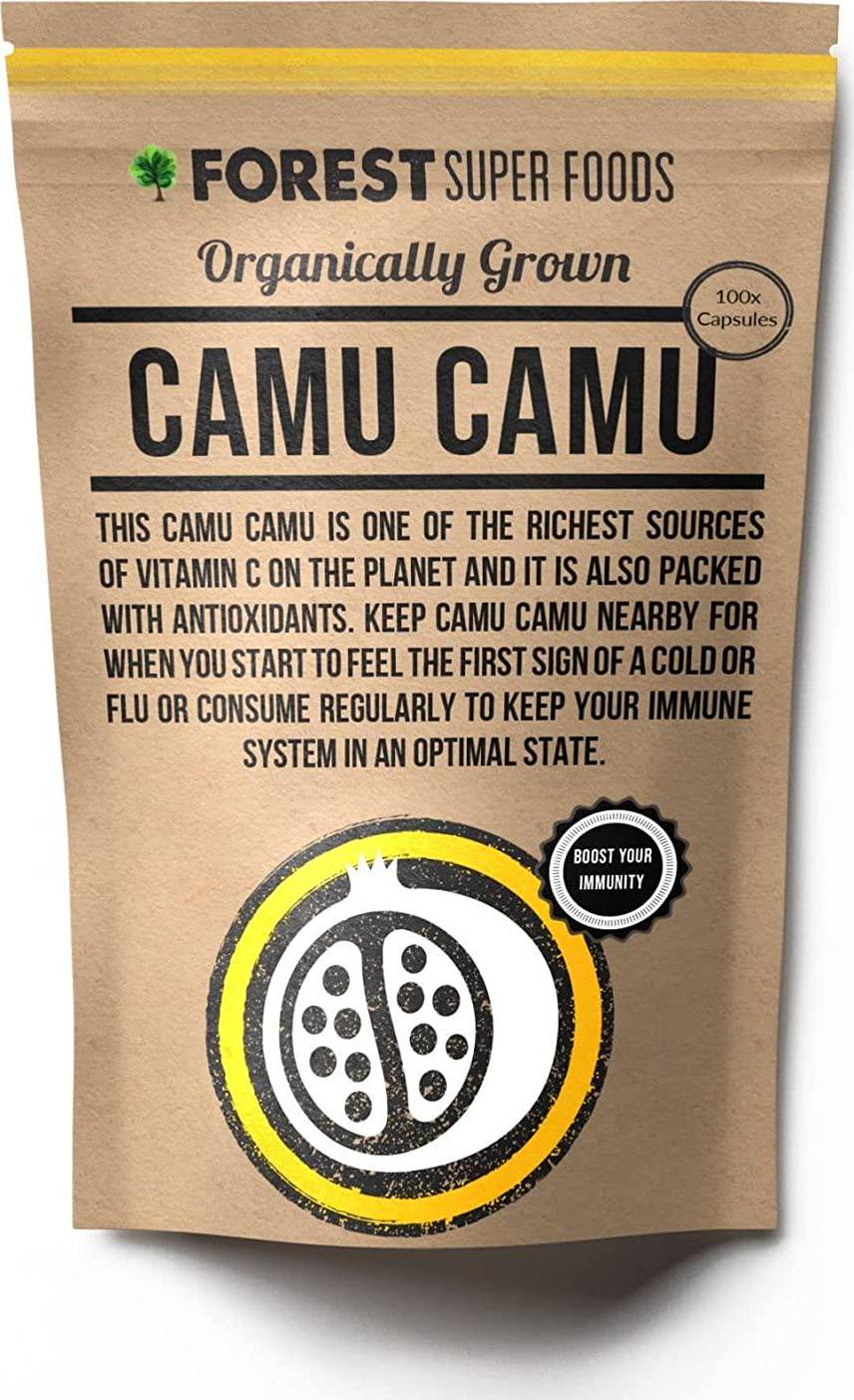 Forest Super Foods Certified Organic Premium Camu Camu 250g Direct From Peru (90 day supply)