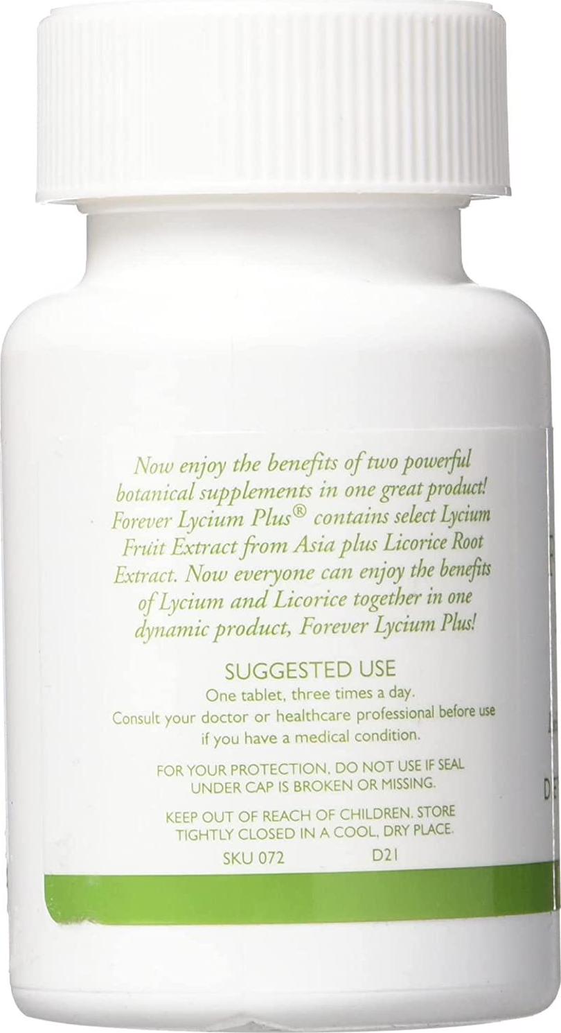 Forever Living Lycium Plus 100 Tablets (Antioxidant that Supports Energy and Vision) by Forever Living