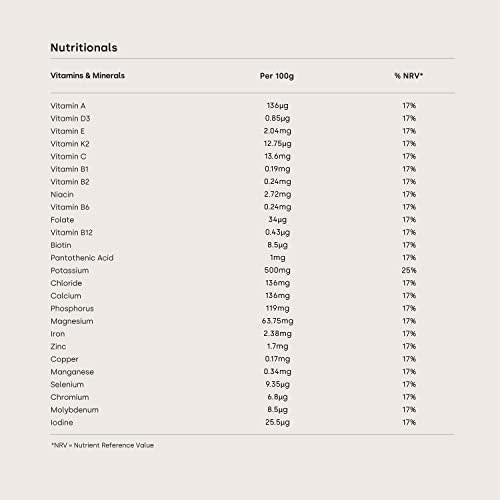 Form Peakblend - Vegan Meal Replacement | High protein and fiber | 26 vitamins and minerals | No artificial flavors, no artificial sweeteners |13 servings - 1.3kg (Chocolate Peanut)