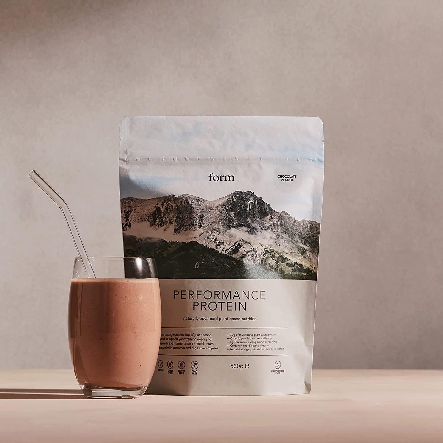 Form Performance Protein Favour Bundle - Save 15%, Get 3 Flavours - Protein Chocolate Peanut, Vanilla and Tiramisu | Vegan Protein Powder - 30g Protein per Serving - Perfect Post Workout