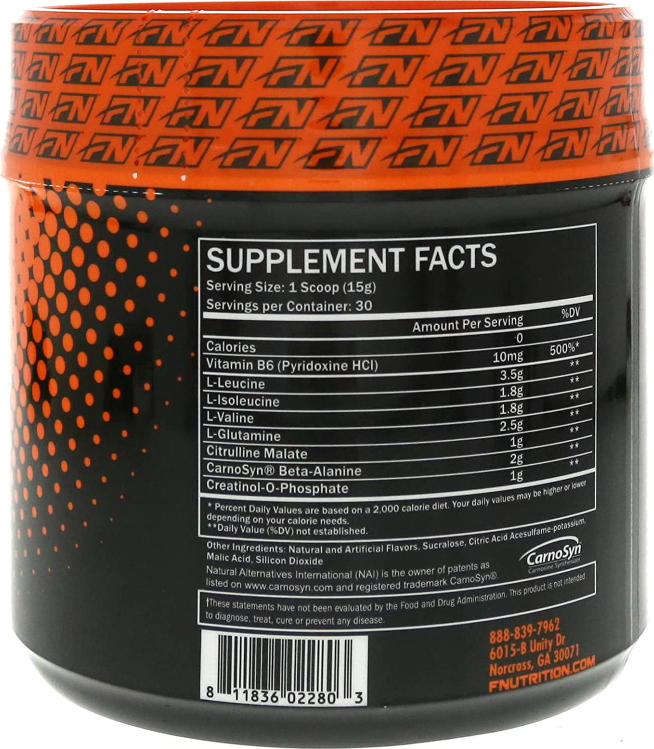 Formutech Nutrition Endurance 2:1:1 BCAA + Train Harder and Longer Maximum Recovery 30 Servings (Southern Sweet Tea)