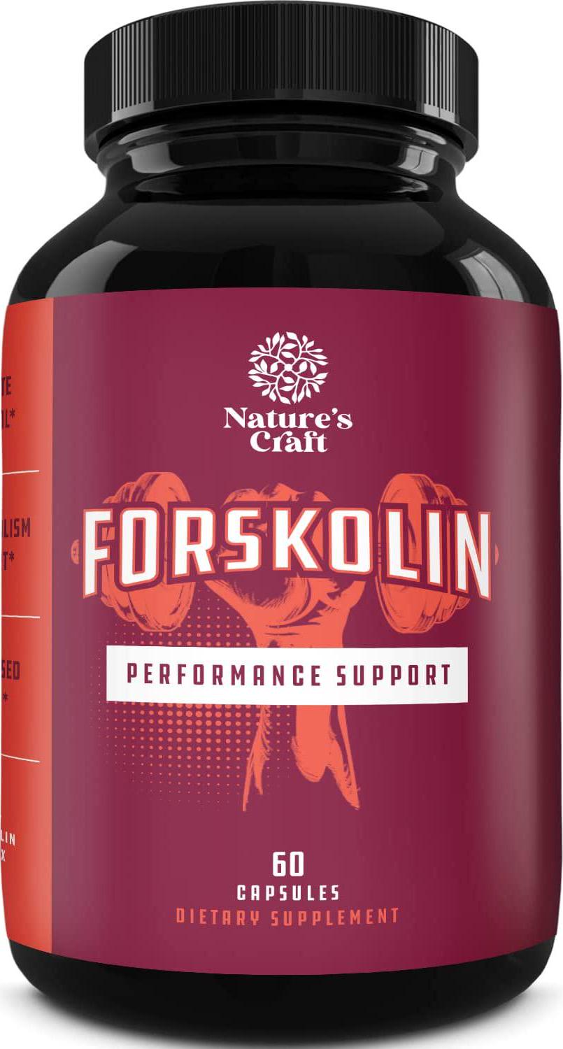 Forskolin Supplement Natural Appetite Suppressant - Forskolin for Weight Loss Maximum Strength Metabolism Booster Sugar Blocker Belly Fat Burner Immune Support and Carb Blocker - Natural Weight Loss
