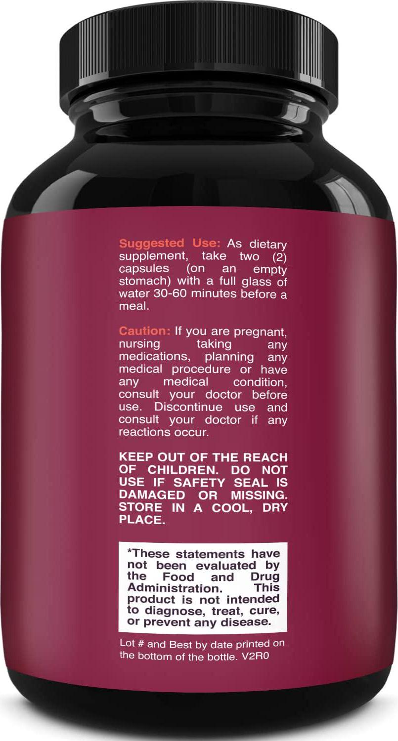 Forskolin Supplement Natural Appetite Suppressant - Forskolin for Weight Loss Maximum Strength Metabolism Booster Sugar Blocker Belly Fat Burner Immune Support and Carb Blocker - Natural Weight Loss