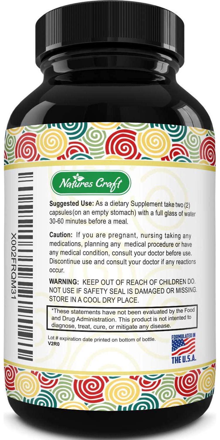 Forskolin Weight Loss Supplement for Men and Women Pure Coleus Forskohlii Extract Diet Pills Fat Burner Capsules Natural Appetite Suppressant Metabolism Booster Extra Strength by Natures Craft
