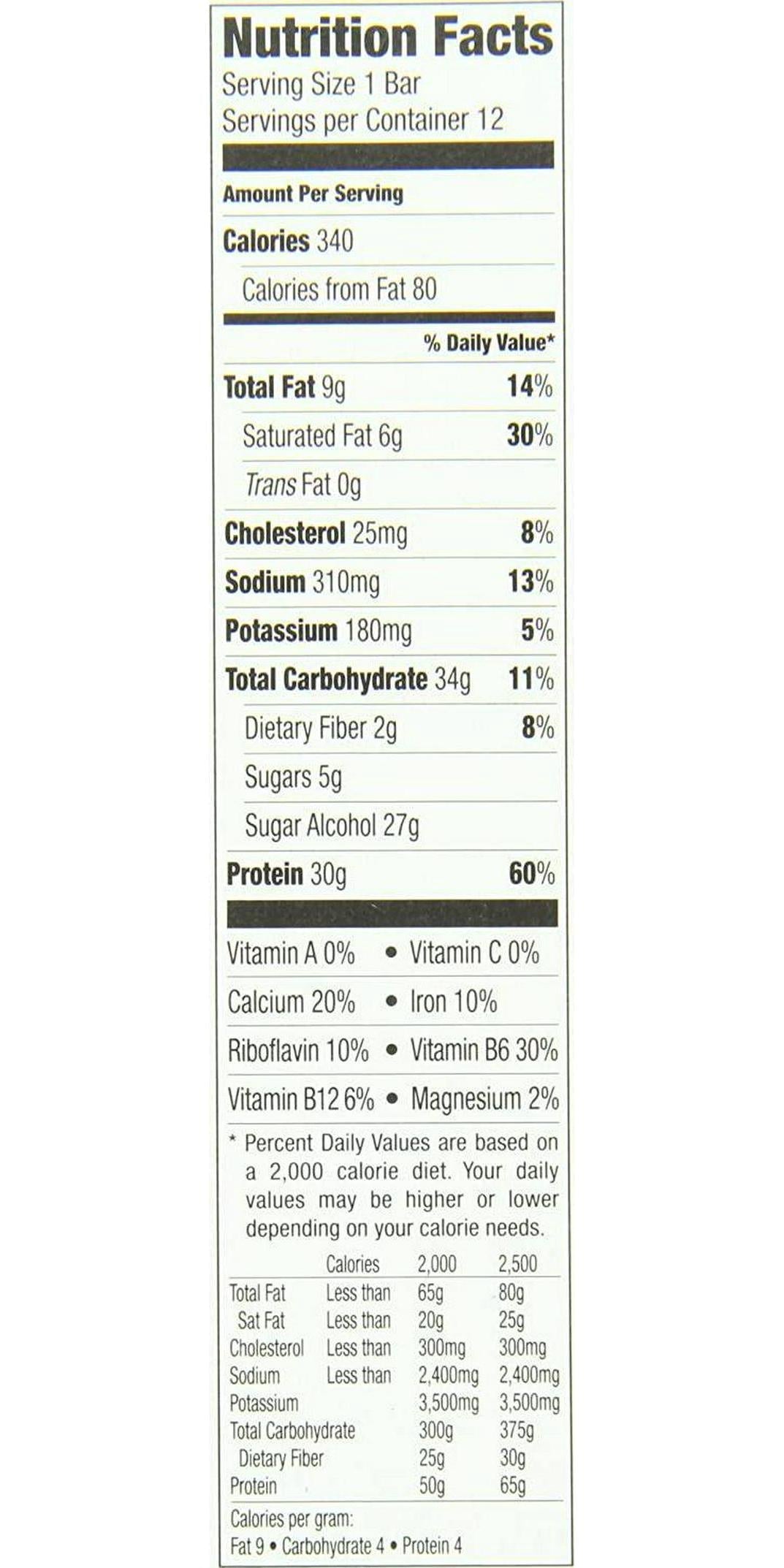 Forward Foods Detour 85 g Chocolate Caramel High Protein Meal Bars - Box of 12