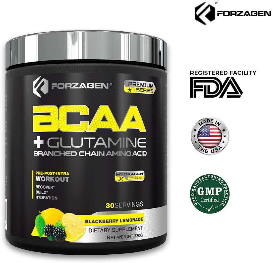 Forzagen Bcaa Powder Workout Recovery - Best BCAA | BCAAS Amino Acids | Electrolytes Keto Friendly | Hydration Powder| Bcaa Supplements | Post Workout Recovery Drink | Intra Workout