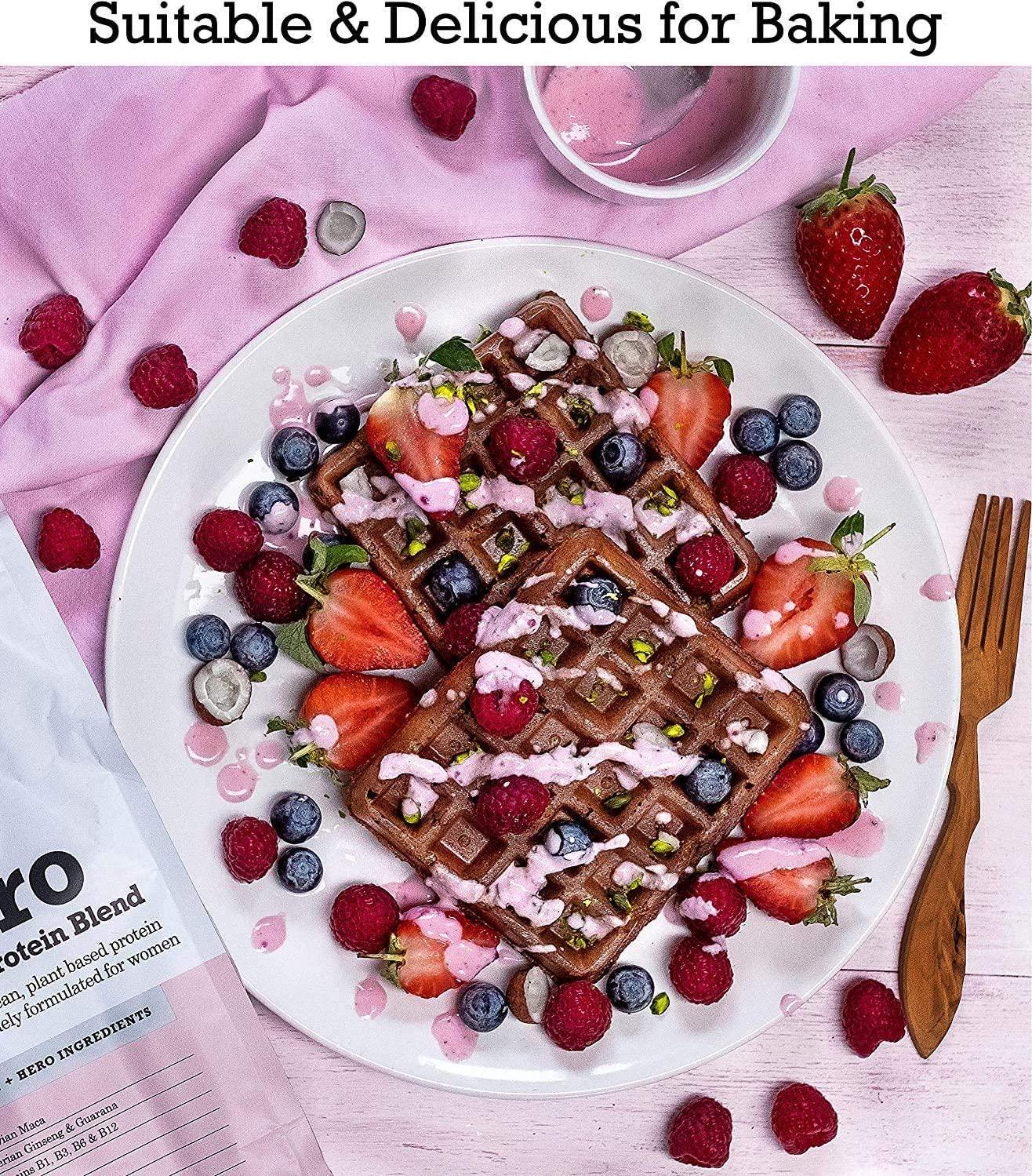 Free Soul Vegan Protein Powder | Formulated for Women | 600g | 20g Protein | Added Nutrients | Gluten and Soy Free Plant Based Nutrition Protein Shake | Pea and Hemp Isolate Protein (Chocolate)