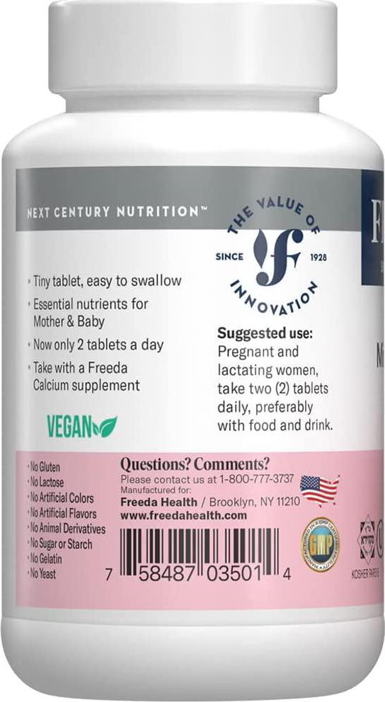 Freeda Kosher Mini Prenatal - 120 Tablets