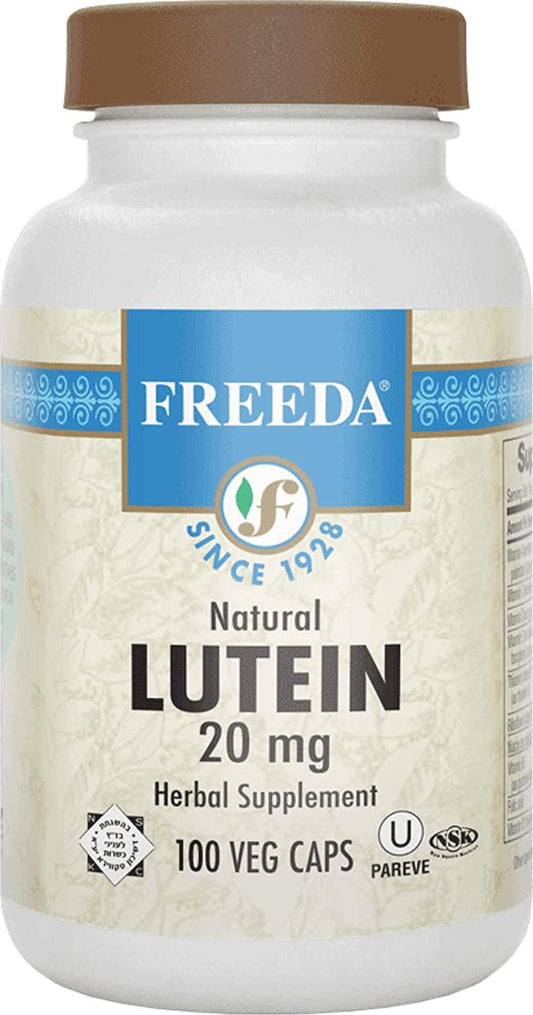 Freeda Natural Lutein 20 Mg - 100 Veg Caps