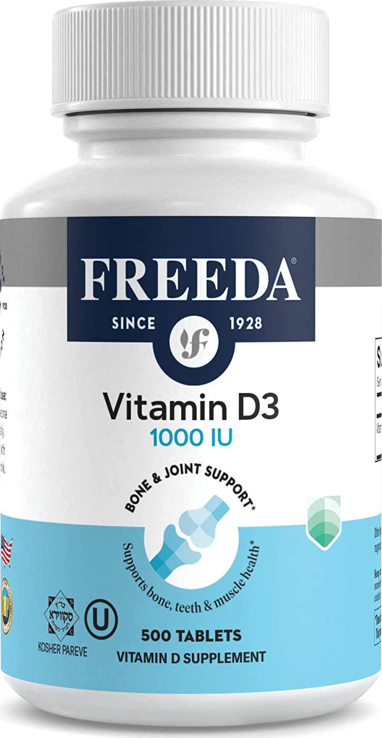 Freeda Vitamin D3 1000 I.U. - 500 TAB