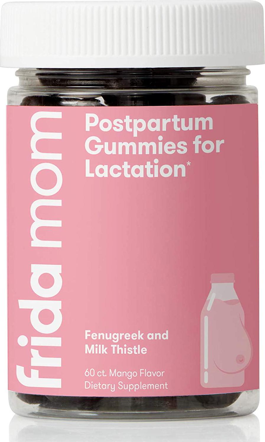 Frida Mom Postpartum Supplement Set |Postpartum Gummies for Lactation (60 Count)