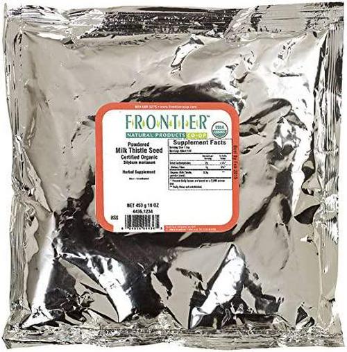 Frontier Co-op Organic Powder Milk Thistle Seed 1lb