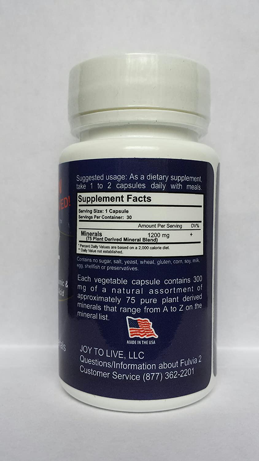 Fulvia 2 - Anti-Aging Formula With Humic and Fulvic Acid by Joy to Live - New Improved Formula