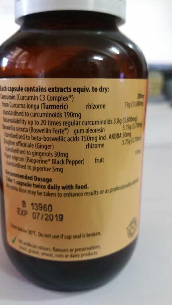 Fusion Health Curcumin Advanced 60 Capsules