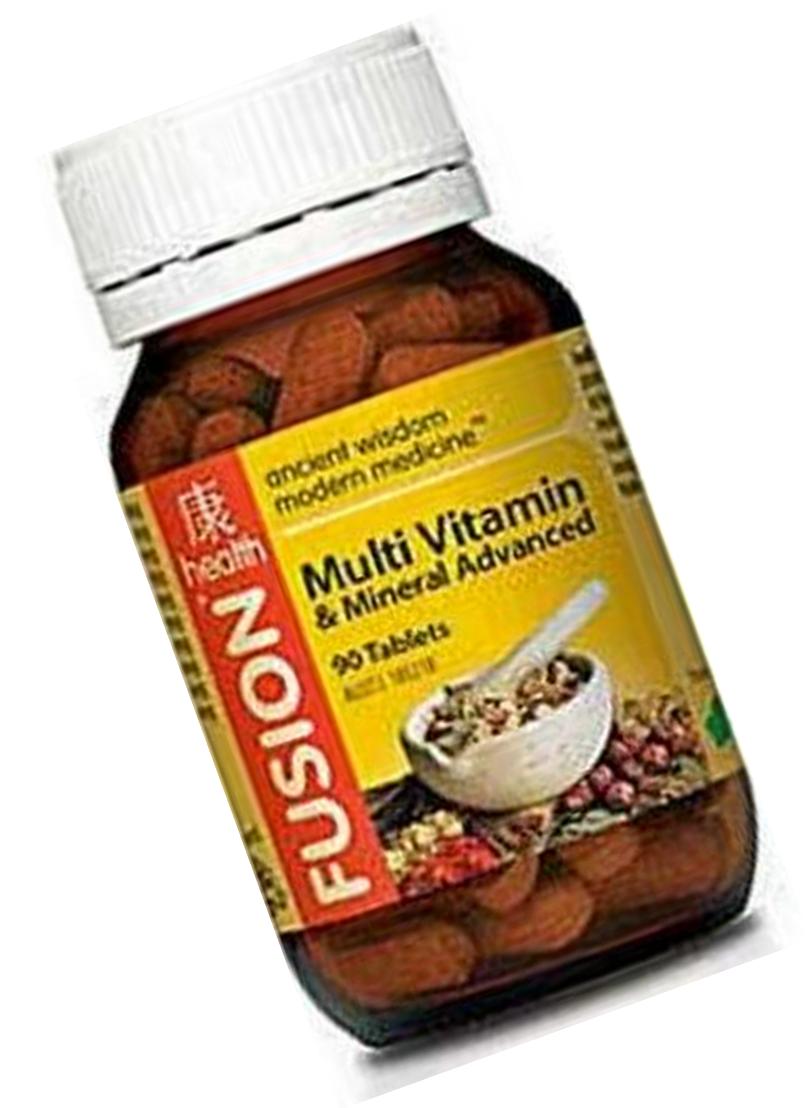 Fusion Health Multi Vitamin and Mineral Advanced 90 Tablets