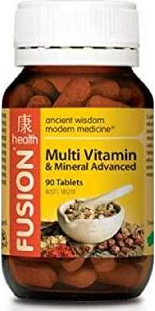 Fusion Health Multi Vitamin and Mineral Advanced- 60 tablets