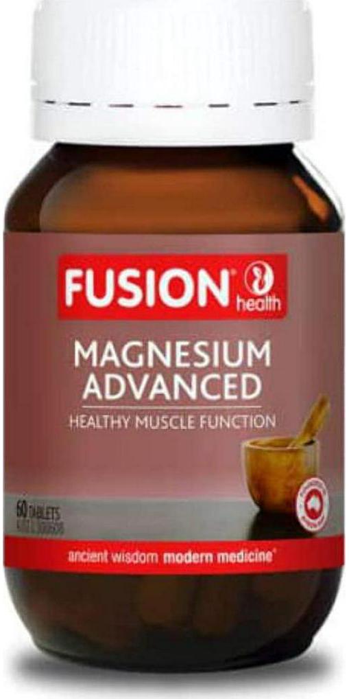 Fusion Health Organic Magnesium Advanced- 60 Tablets
