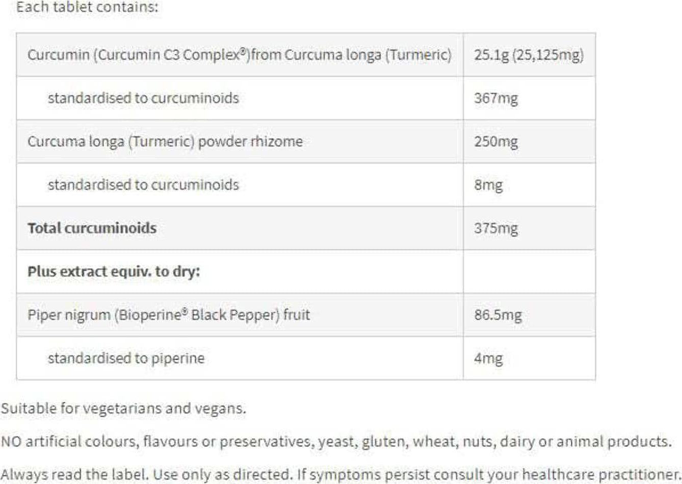 Fusion Health Turmeric 30 Tablets - Size: 30 Tablets