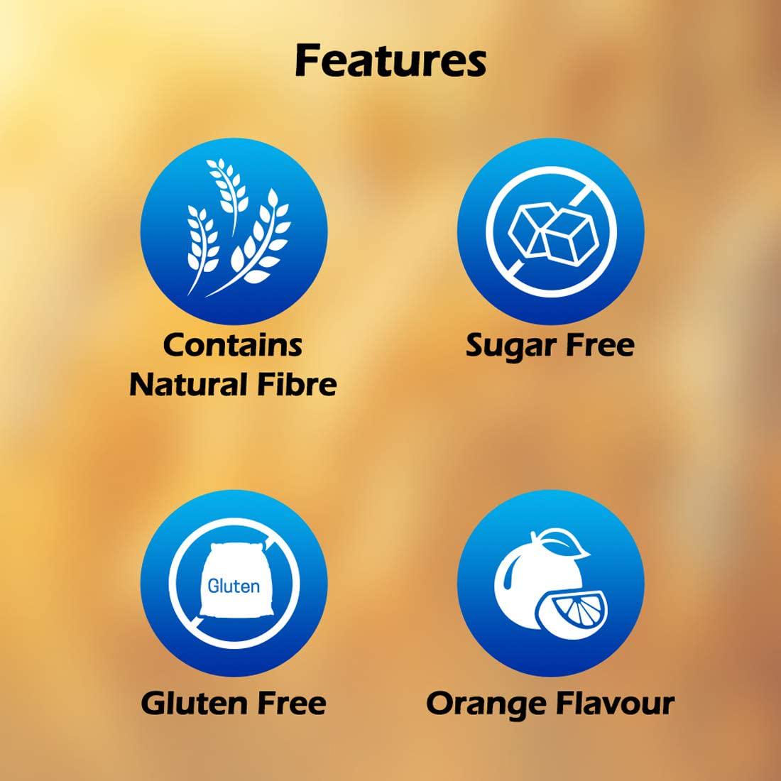 Fybogel Orange Hi-Fibre Orange Isabgol Husk 100 gm. Gently Releives Constiaption