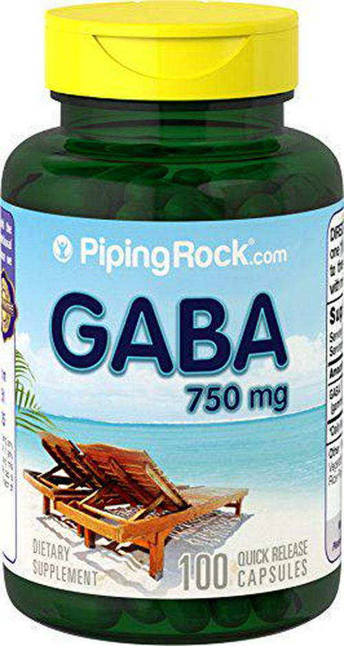 GABA 750mg 100 Capsules