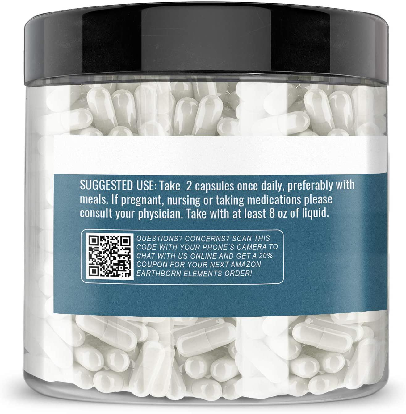 GABA Gamma Aminobutyric Acid, 200 Capsules, 850 mg Serving, Gluten-Free, Made in The USA, No Additives or Fillers, Lab-Tested for Purity, Satisfaction Guaranteed