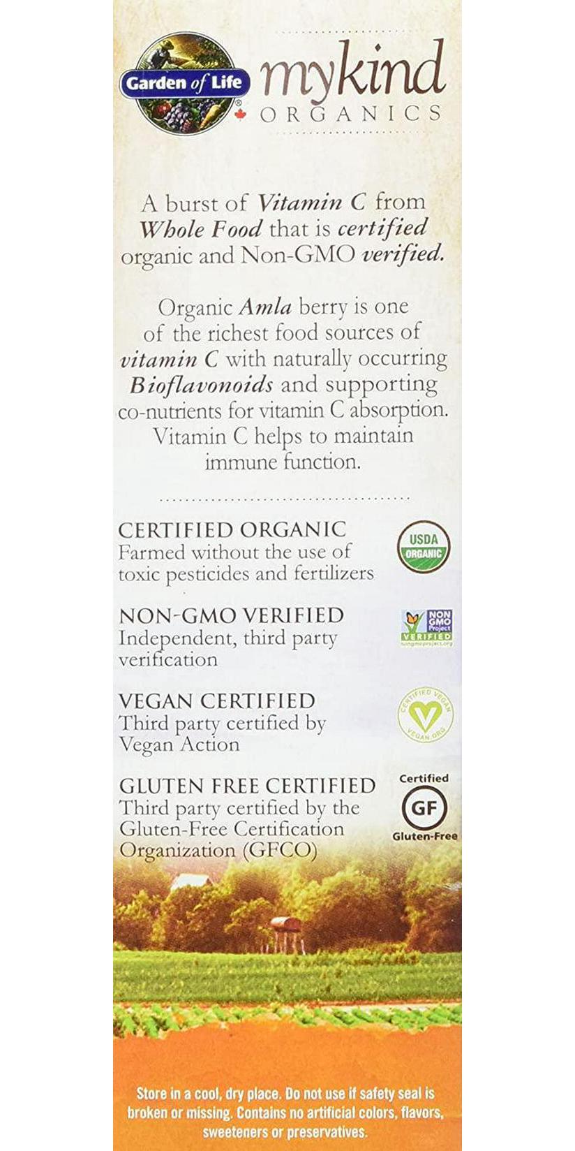 GARDEN OF LIFE Vitamin C Spray Orange Tangerine, 58 ML