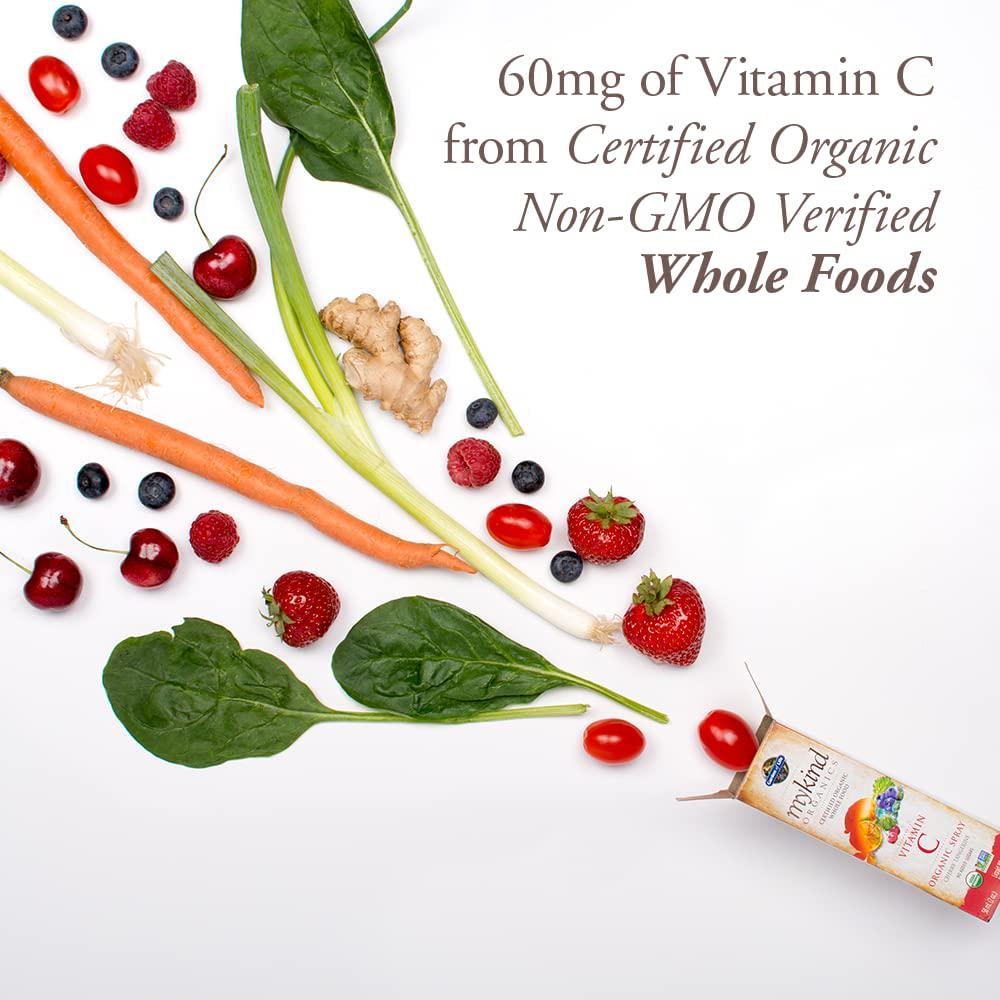 GARDEN OF LIFE Vitamin C Spray Orange Tangerine, 58 ML