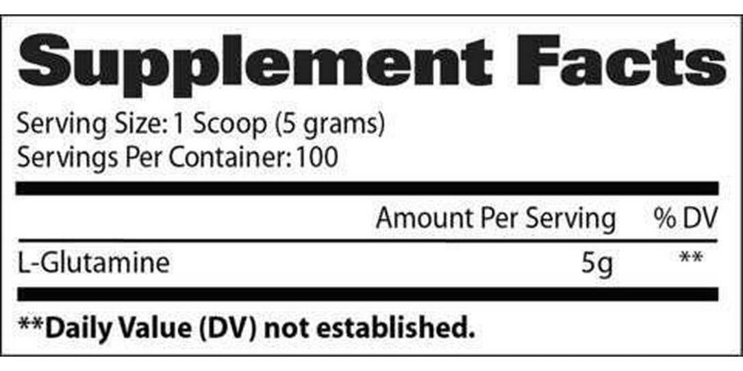 GAT L-Glutamine Unflavored 10 58 Oz 300 G