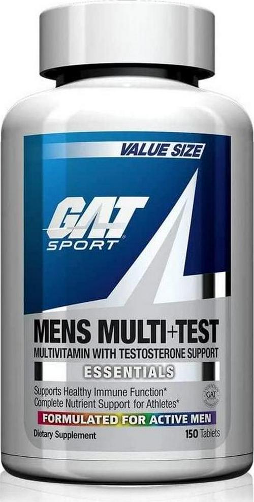 GAT Men Multi Plus Test Capsules, 150 Count