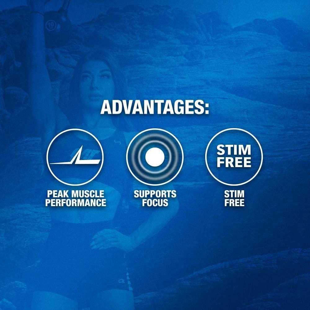 GAT Pmp Stimulant Free Supplement, Blue Raspberry, 9 Ounce