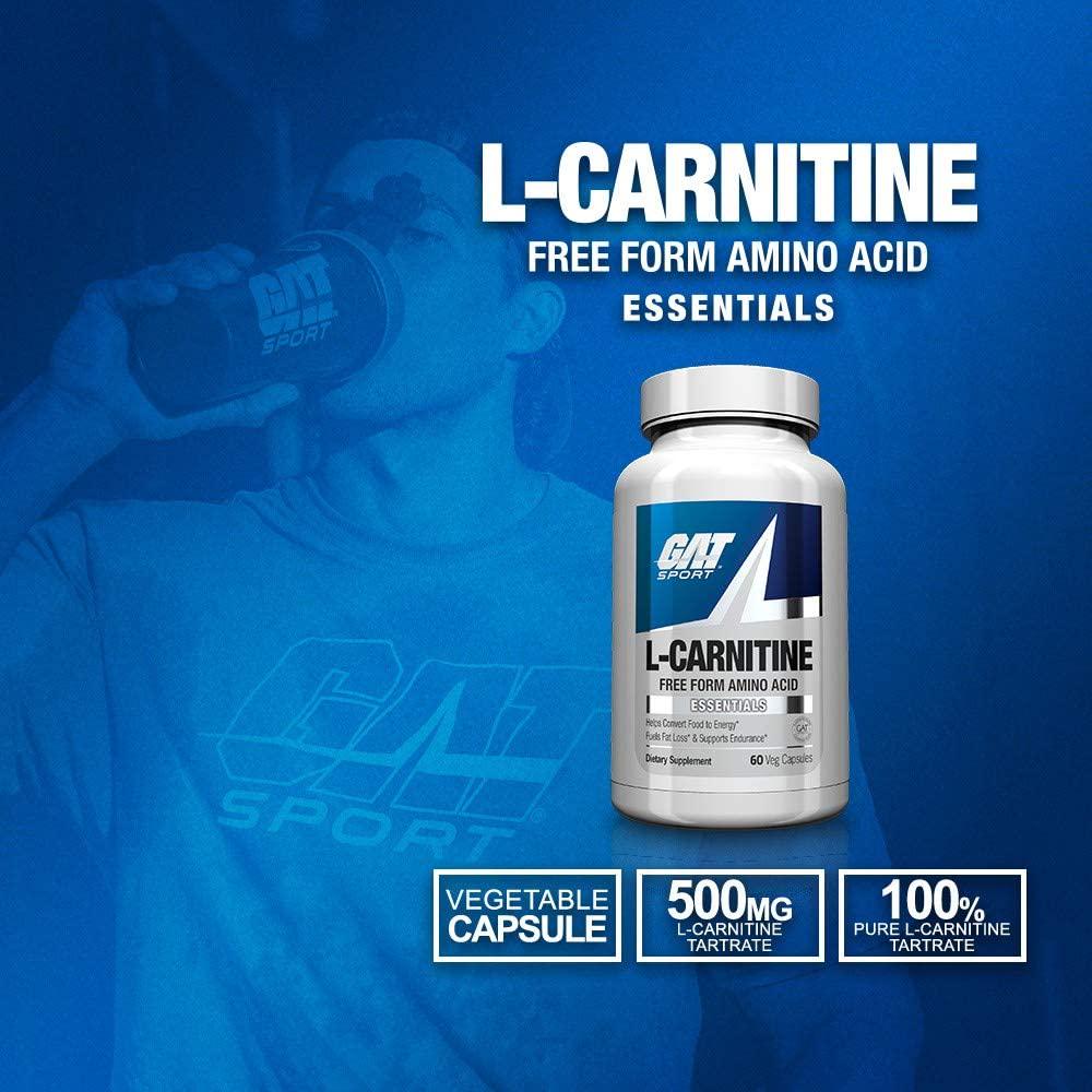 GAT Sport Essentials L-Carnitine 60 Vegetable Capsules