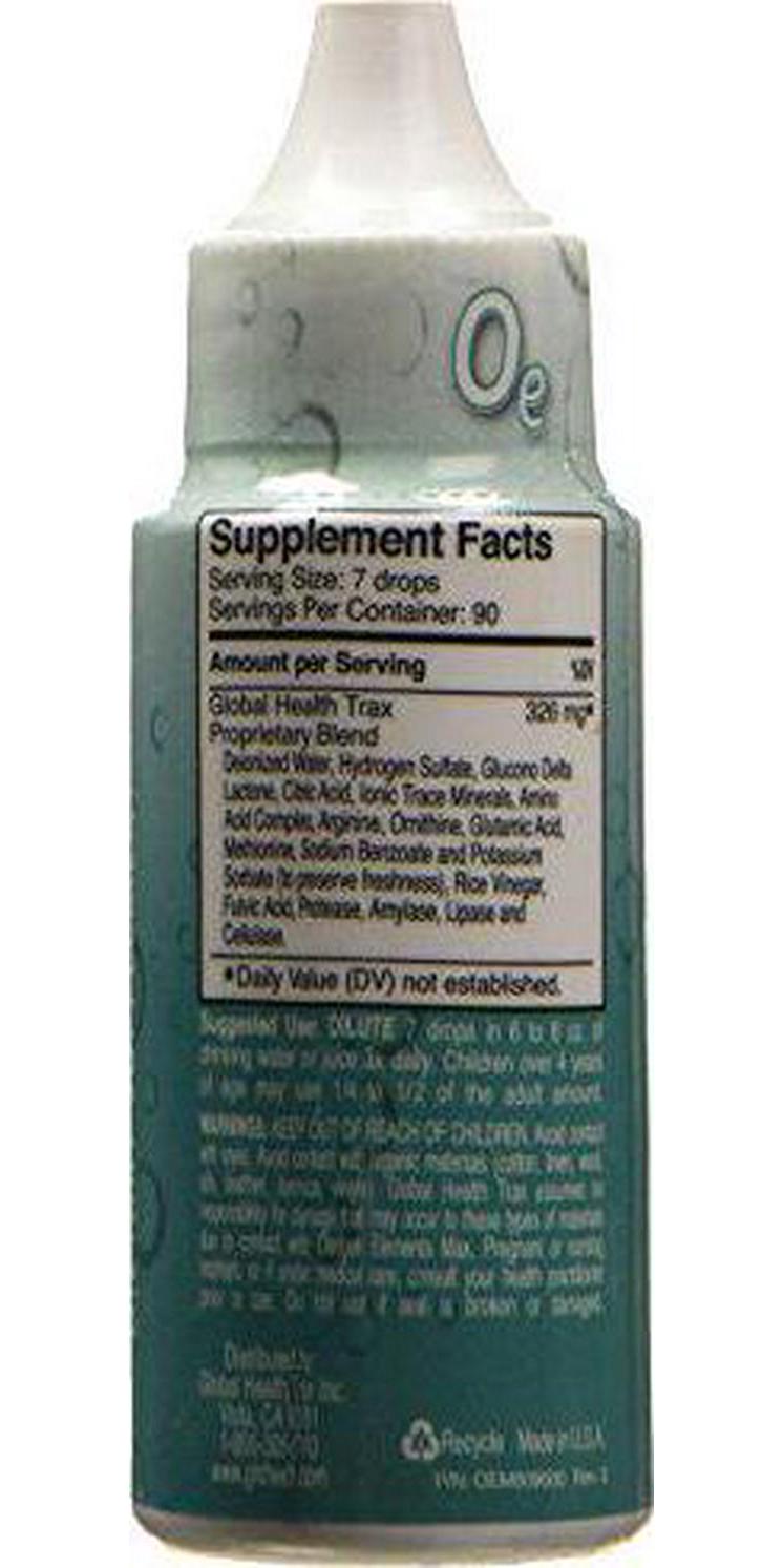 GHT Oxygen Elements Max Dietary Supplement, 1-Ounce Bottle