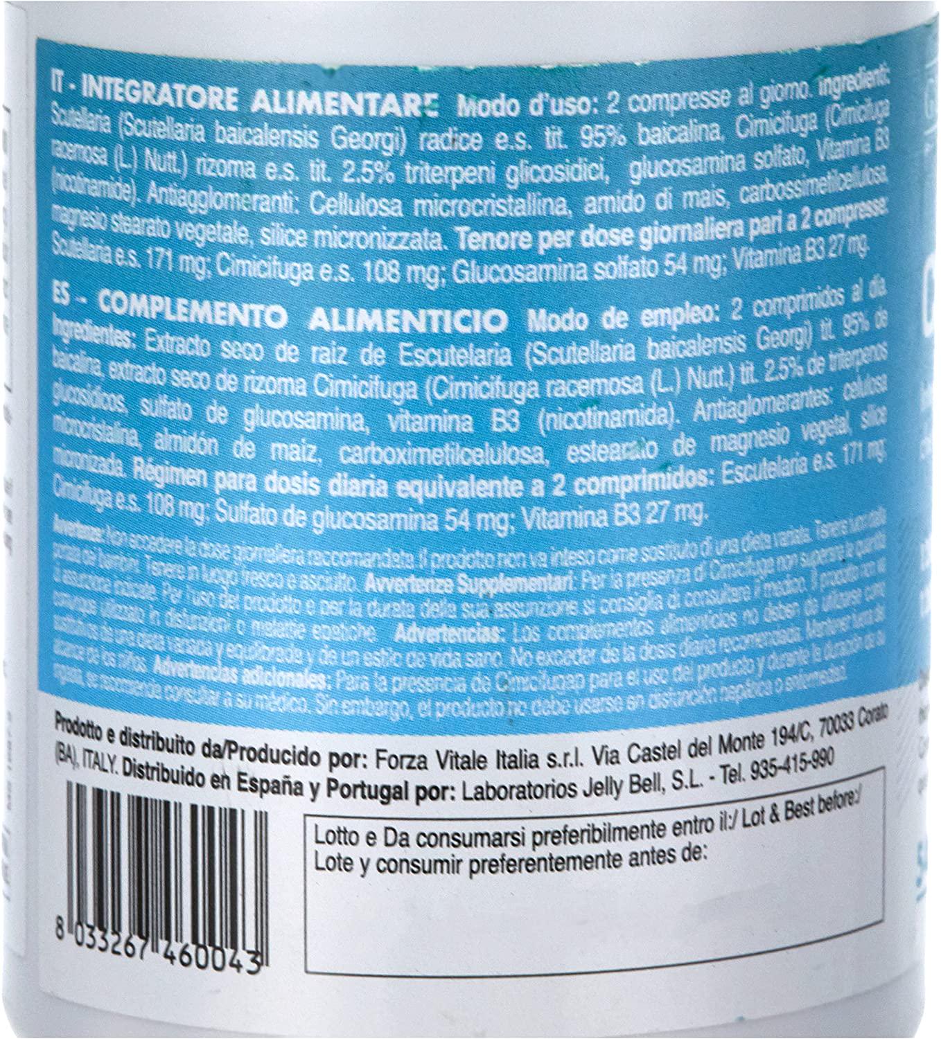 GLAUBER PHARMA CLEVIR 120comp, Black, Estándar