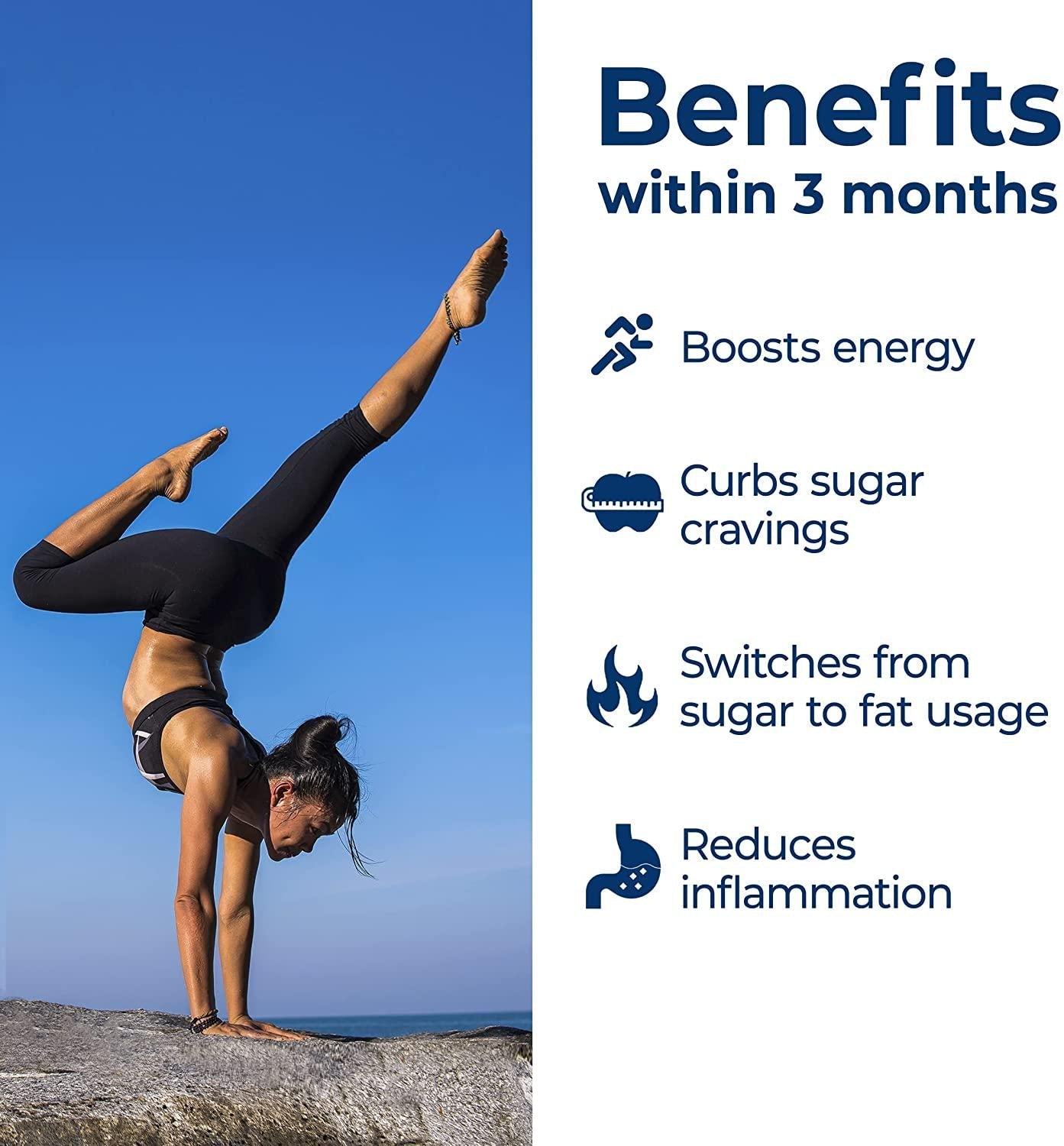 GLYLO - Scientifically formulated Healthy Aging and Weight Management Pill - Reduces Cravings and Menopause Related Weight - 60 Caps